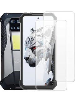 (2 عبوة) لـ Unihertz 8849 Tank 3 واقي شاشة زجاجي مقوى لهاتف Unihertz 8849 Tank 3 غطاء حماية للهاتف الذكي مقاس 6.79 بوصة (شفاف)