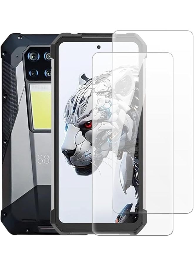 إيروريكس - (2 عبوة) لـ Unihertz 8849 Tank 3 واقي شاشة زجاجي مقوى لهاتف Unihertz 8849 Tank 3 غطاء حماية للهاتف الذكي مقاس 6.79 بوصة (شفاف) - Image 1