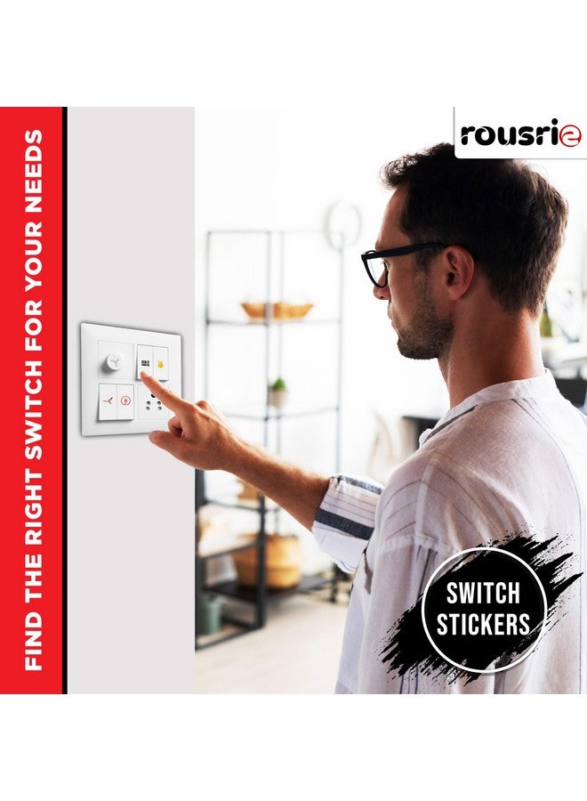Rousrie Store Waterproof Multicolor Switch Sticker - Image 4