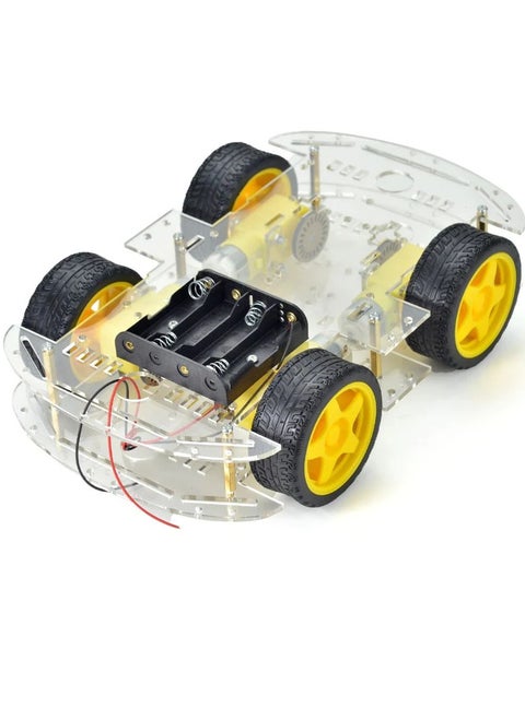 Smart Robot Car 4WD Motor Chassis for Arduino DIY Kit
