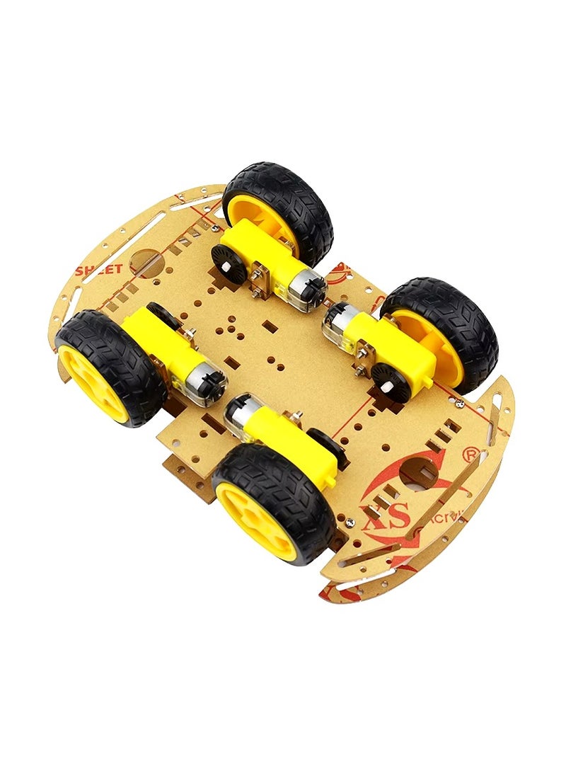 Smart Robot Car 4WD Motor Chassis for Arduino DIY Kit