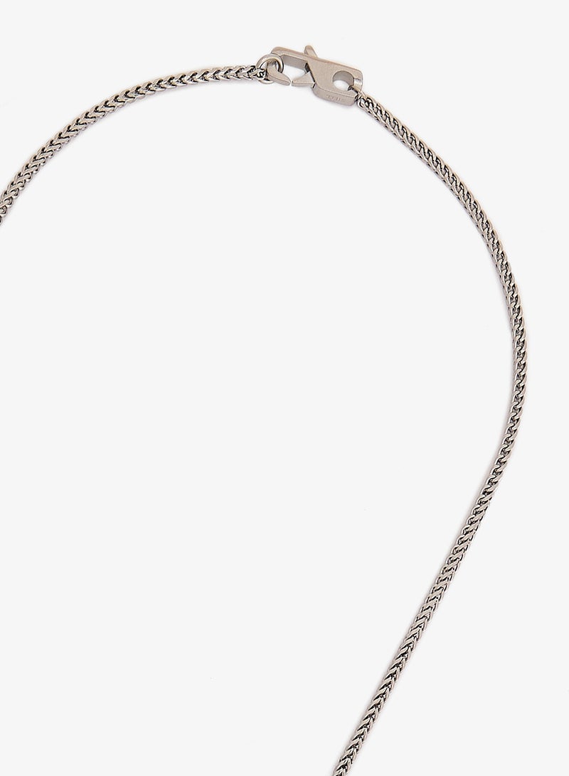 GUESS Rebel Knight Logo Necklace - Image 3