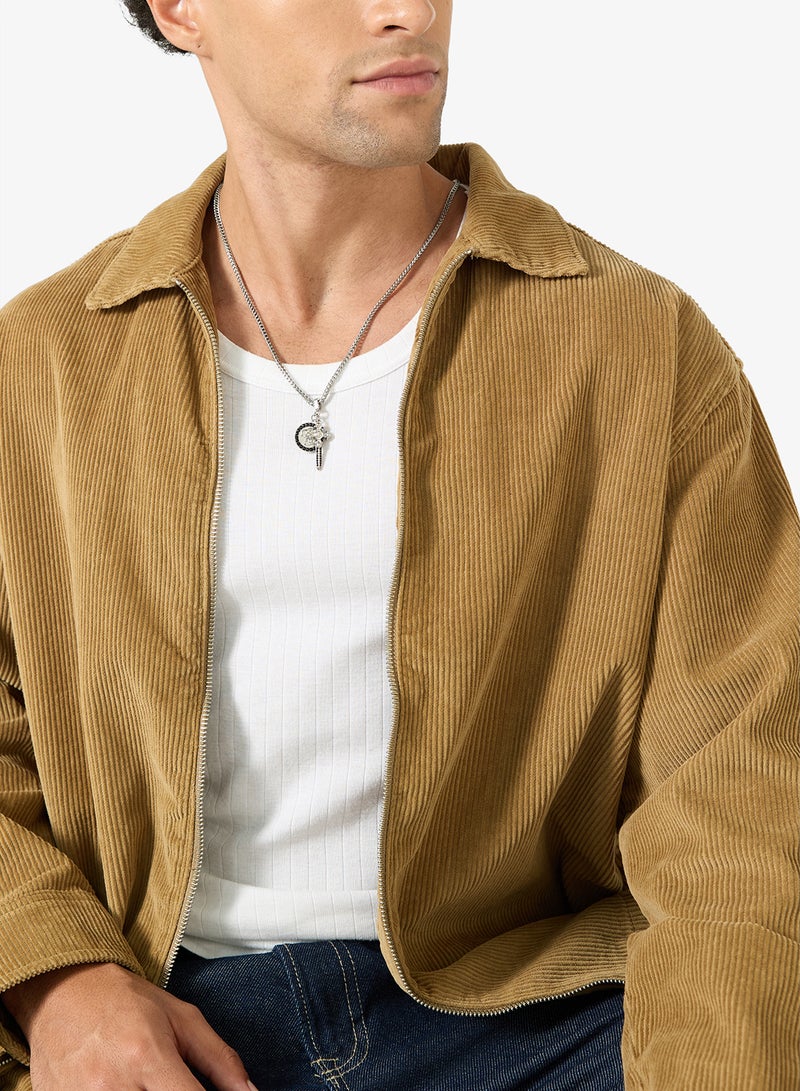 GUESS Rebel Knight Logo Necklace - Image 5