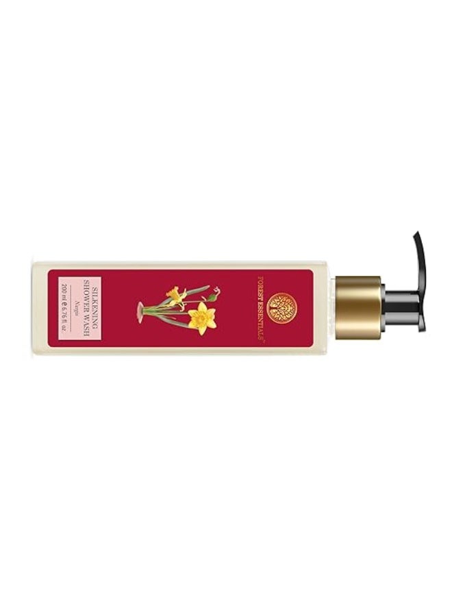 Forest Essentials Shower Wash Nargis | Sulphate-Free Ayurvedic Body Wash | Softens, Scents & Hydrates Skin - Image 4