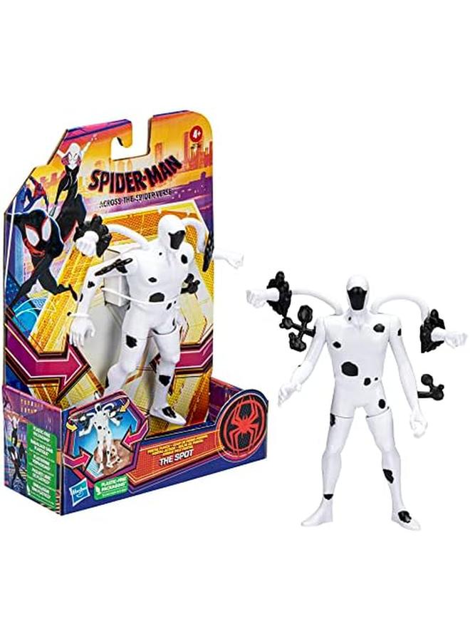 MARVEL Spider Man Across The Spider Verse Portal Punch The Spot Toy 6 Inch Scale Deluxe Action Figure Toys For Kids Ages 4 And Up - Image 3