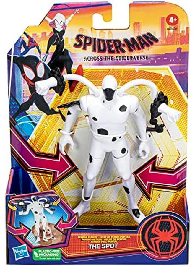 MARVEL Spider Man Across The Spider Verse Portal Punch The Spot Toy 6 Inch Scale Deluxe Action Figure Toys For Kids Ages 4 And Up - Image 4