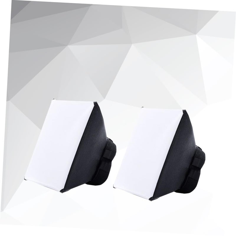 Collapsible Softbox Flash Diffuser 2 Pack Portable Photography Light Box For DSLR - Image 4