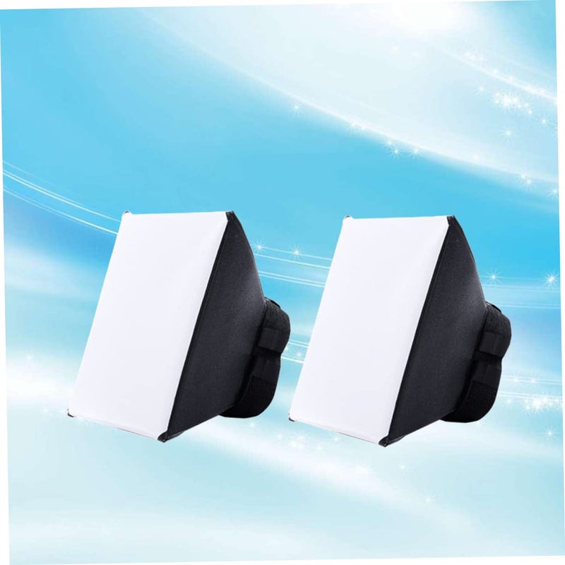 Collapsible Softbox Flash Diffuser 2 Pack Portable Photography Light Box For DSLR - Image 3