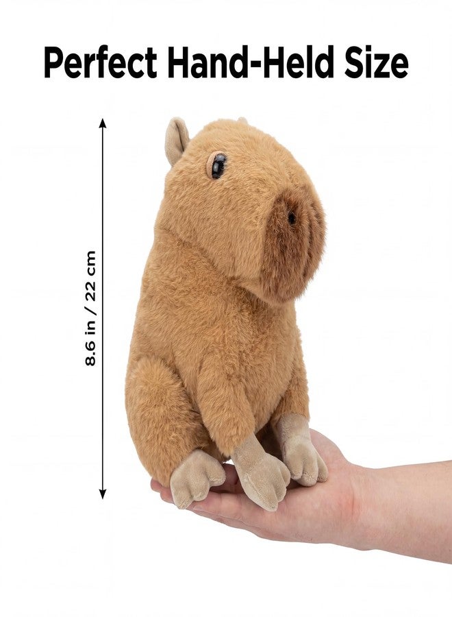 Freetoes Farting Cute Capybara Stuffed Animal,Funny Capybara Plush Squishy Fart Noise Maker,Capibaras Peluches Funny Gag Toys Gifts,Weird Things Office Pranks Stuff,Prank Noise Maker - Image 2