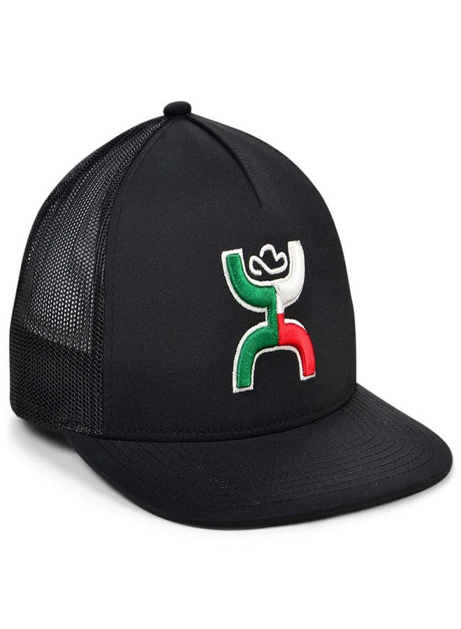 HOOEY Men's Boquillas Mesh Trucker Cap Black One Size - Image 2