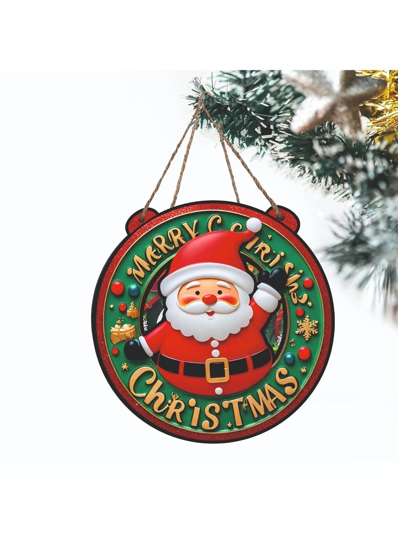 Webelkart Webelkart Christmas Wall Hanging/Door Hanging for Home and Christmas Decorations Items- Santa with Gifts Christmas Items Wall Hanging (2)  - Image 1