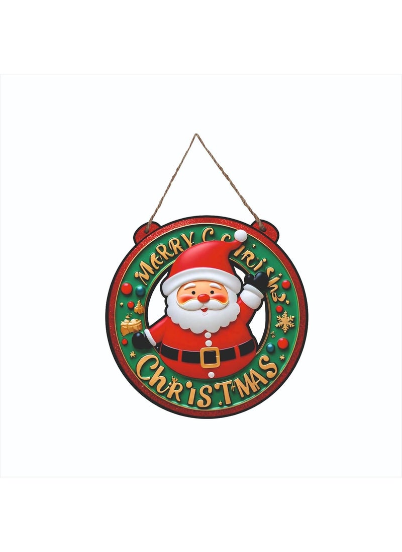 Webelkart Webelkart Christmas Wall Hanging/Door Hanging for Home and Christmas Decorations Items- Santa with Gifts Christmas Items Wall Hanging (2)  - Image 2