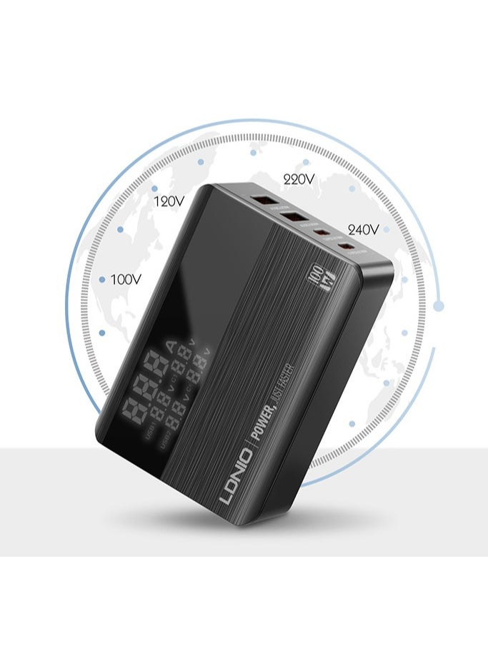 LDNIO - Ldnio Desktop Charger GaN A4809C 100W - Image 1