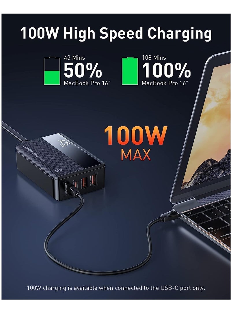 LDNIO - Ldnio Desktop Charger GaN A4809C 100W - Image 1