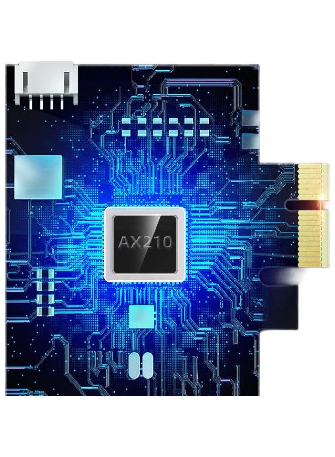 Comfast Cf-Ax210 Pro Gigabit 5G Wireless Network Wifi Receiver, Desktop Computer Built-In Wifi6 Wireless Network Card, 5374M + Bluetooth 5.3 Two-In - Image 3