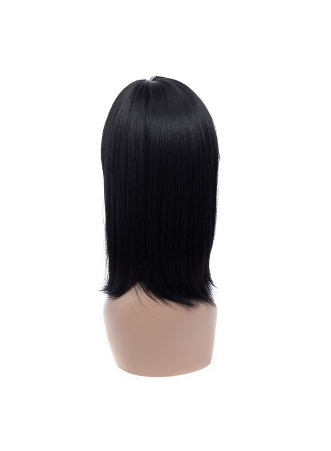 إسكدنيا باروكة شعر صناعية أسود 16بوصة - Image 2