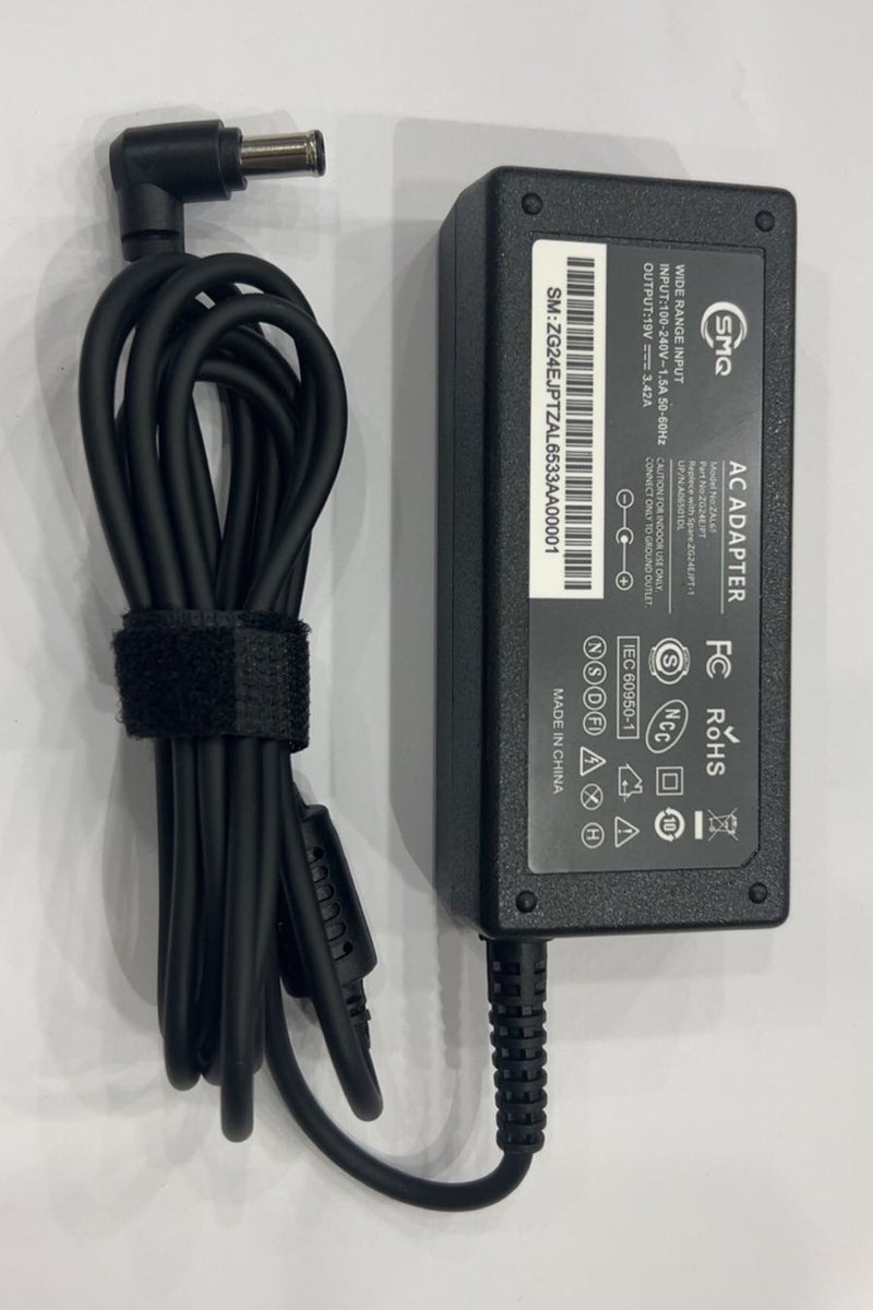 إس أم جي محول لابتوب 19V3.42A 65W