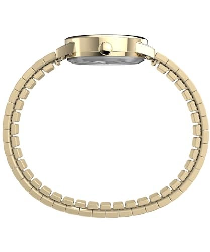 Timex Women's Easy Reader 25mm Watch - Gold-Tone Expansion Band White Dial Gold-Tone Case - Image 2