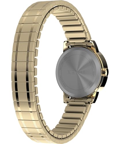 Timex Women's Easy Reader 25mm Watch - Gold-Tone Expansion Band White Dial Gold-Tone Case - Image 5