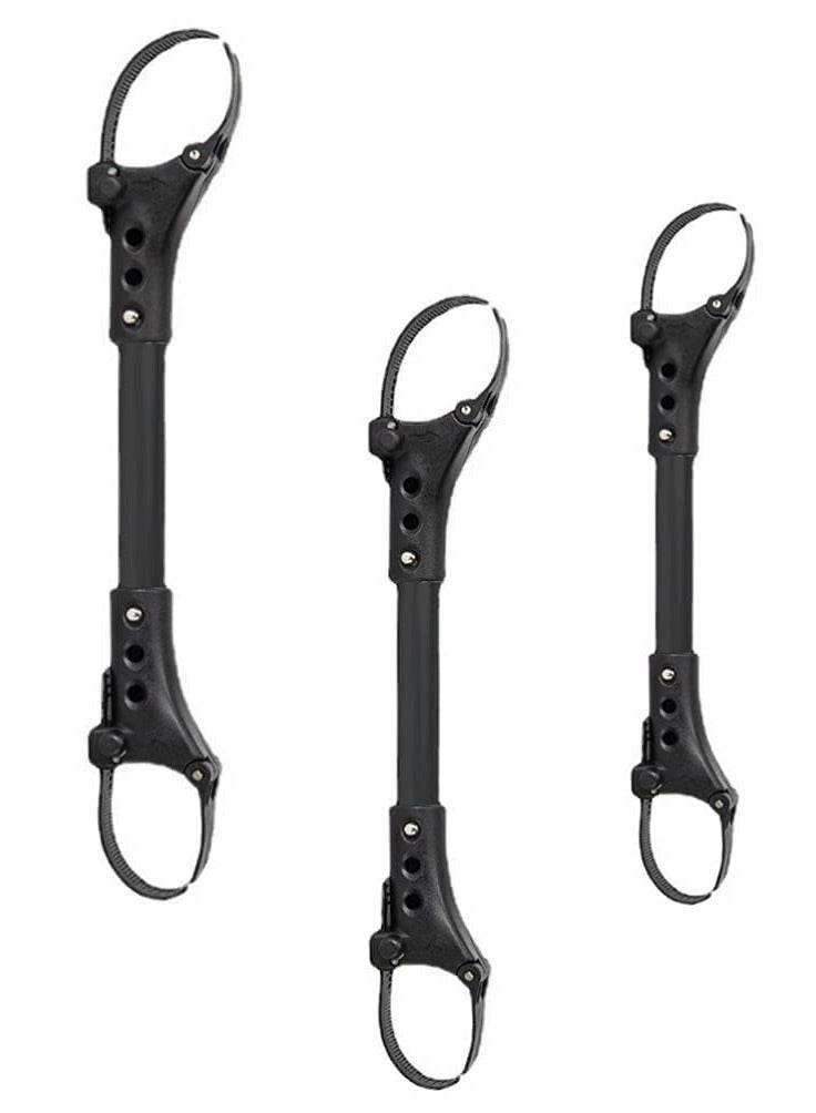 Twin stroller connector, universal stroller connector, connector that converts two single strollers into one double stroller, fits most strollers (three-pack in one) - Image 1