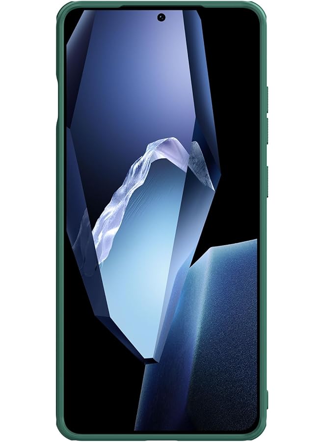 Nillkin Super Frosted Shield Pro Series Mobile Cover For Oneplus Ace 5 5 Pro Dark Green - Image 4