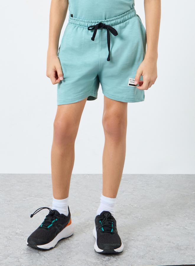 Styli Teens Green Hooded Top and Shorts Set - Image 5