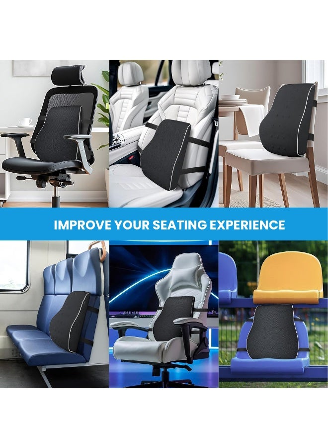 Rest Lumbar Support Pillow for Office Chair Back Support Pillow For Car Computer Gaming Chair Orthopedic Memory Foam Back Cushion  - Image 4