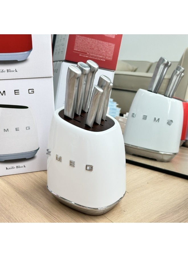 سميج خمسون من الجماليات الرجعية. قاعدة حامل تخزين أدوات المائدة، دعامة فتحة الشفرة (باستثناء السكاكين المصنوعة من الاستانلس) - Image 3