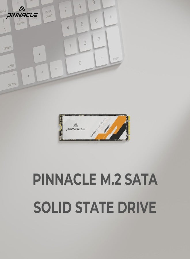 Timetec 128GB SSD 3D NAND SATA III 6Gb/s M.2 2280 NGFF 64TBW Read Speed Up to 550MB/s SLC Cache Performance Boost Internal Solid State Drive for PC Computer Laptop and Desktop (Pinnacle) - Image 2