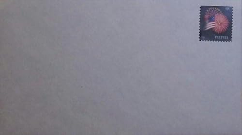 USPS 100 ظرف مختوم للأبد #10 ذاتية الإغلاق أمان (4-1/8 × 9-1/2 بوصة) (عبوة واحدة) (تصميم طابع البريد يختلف) - Image 5