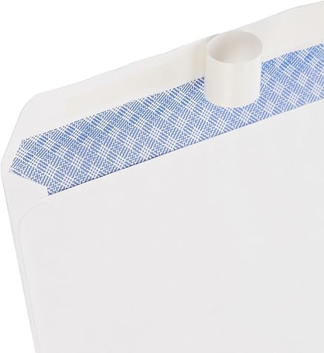 USPS 100 ظرف مختوم للأبد #10 ذاتية الإغلاق أمان (4-1/8 × 9-1/2 بوصة) (عبوة واحدة) (تصميم طابع البريد يختلف) - Image 3