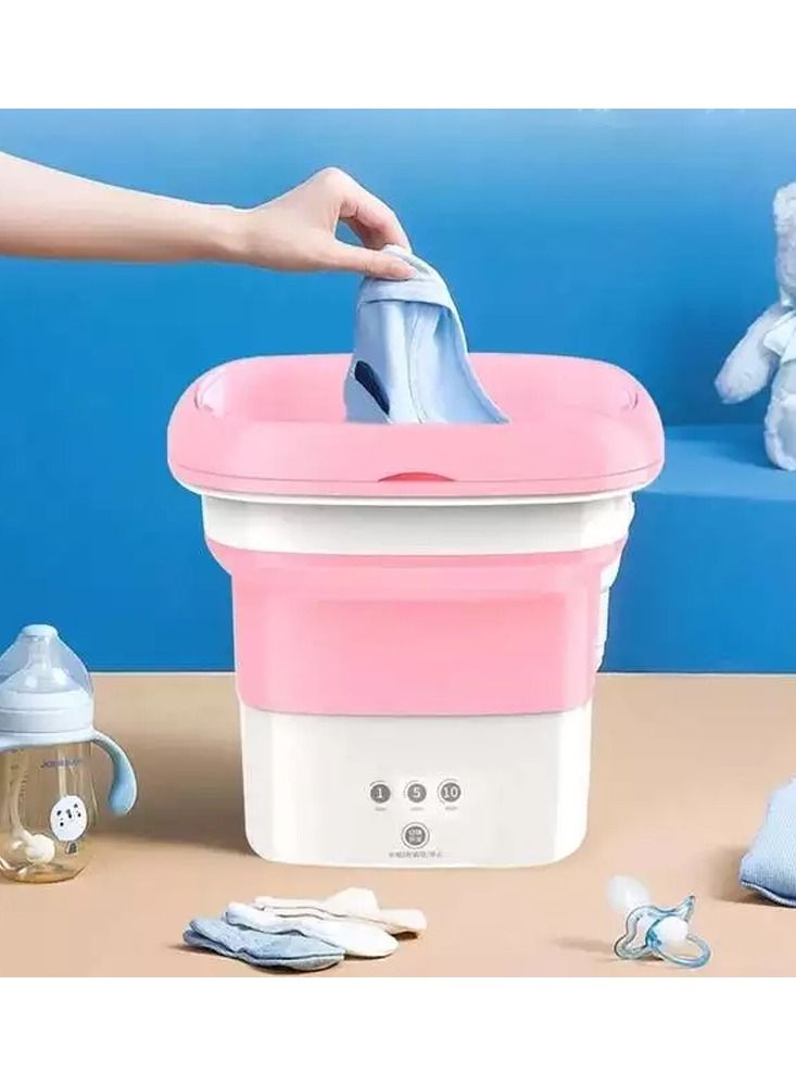 Folding Turbine Washing Machine,Portable USB Mini Laundry Cleaning Machine, Portable Washing Machine - Image 4