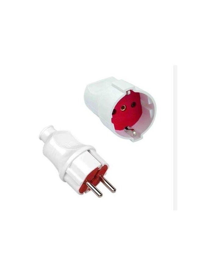 Male plug and high load terminal