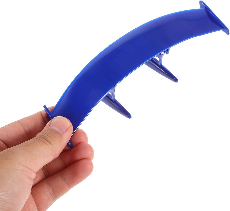 Mini Blue Abs Car Rear Tail Wing Universal Car Mini Spoiler Rear Tail Spoiler Without Drilling - Image 3