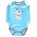 OYESY Reborn Baby Dolls Clothes Accessories Outfit for 1723 Inch Reborn Newborn Baby Doll Boy Clothing Set Super Cute Puppy Pattern 4pcs Set Blue - Image 4