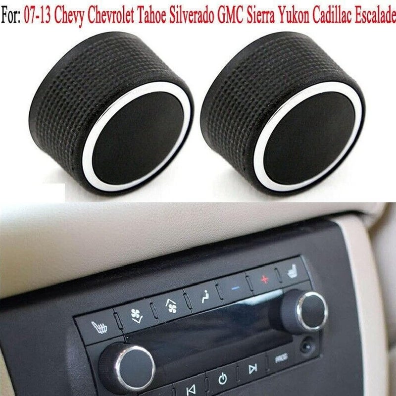 KACHEEG Rear Radio Volume Control Knob | Scratch-Resistant Audio Volume Button | Easy Installation | 22912547 | 2 Pcs for Car - Image 5