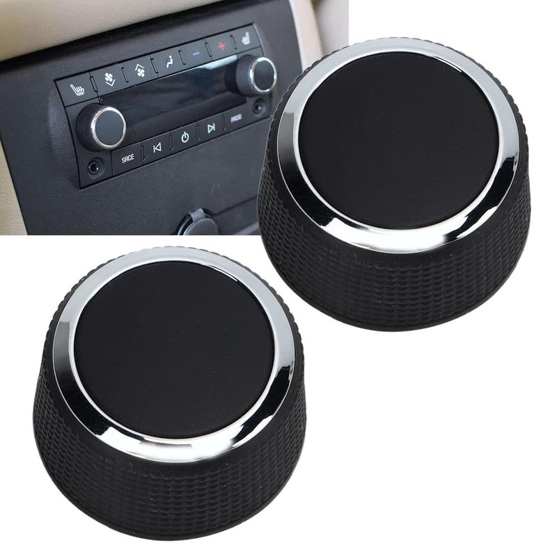 KACHEEG Rear Radio Volume Control Knob | Scratch-Resistant Audio Volume Button | Easy Installation | 22912547 | 2 Pcs for Car - Image 2