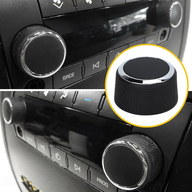 KACHEEG Rear Radio Volume Control Knob | Scratch-Resistant Audio Volume Button | Easy Installation | 22912547 | 2 Pcs for Car - Image 3