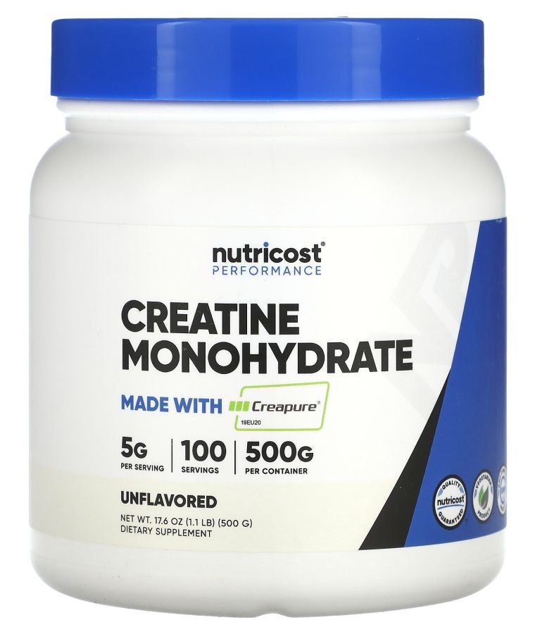 Performance Creatine Monohydrate Unflavored 1.1 lb (500 g)