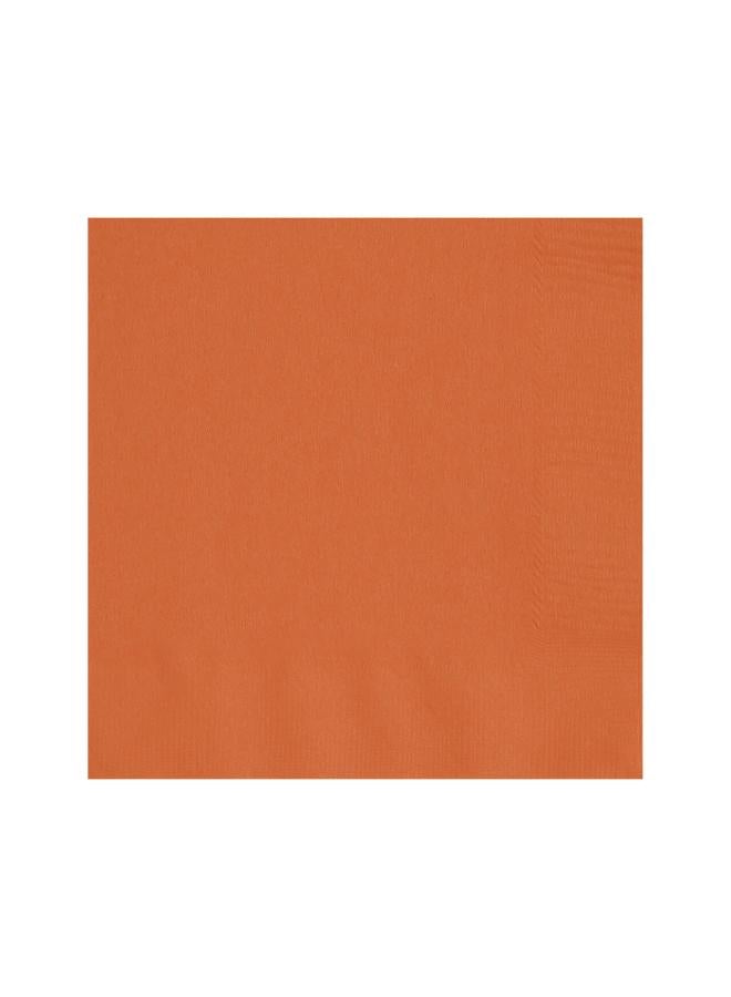 Unique Pumpkin Orange Luncheon Napkin - Image 1