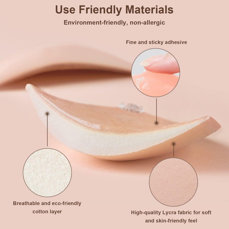 Awant Awant Strapless Sticky Bra (US, Cup Band, C, Beige)  - Image 4