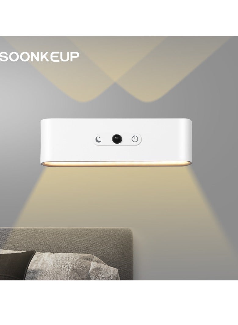 عام الصمام الجدار الشمعدانات 1 حزمة ، 2 واط 3 مستويات السطوع ، التحكم باللمس و الموقت 1 h ، المغناطيسي صعودا وهبوطا جدار جبل الخفيفة ، أوسب قابلة للشحن 3600mah البطارية - Image 4