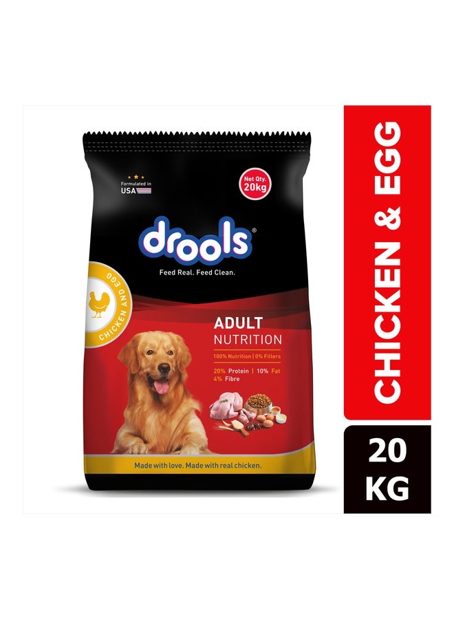 Drools Adult Dry Dog Food  Chicken & Egg - Image 1
