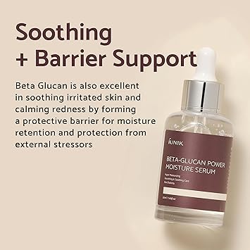 IUNIK BetaGlucan Power Deep Moisture Vegan Serum 400000 ppm Intense Hydration Mushroom Yeast Extracts Dry Mature Sagging Sensitive Skin Cell Regenerating Lifting 50ml - Image 5
