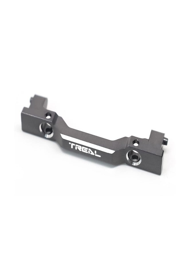 TREAL Aluminum 7075 Front Bumper Mount for Axial SCX24 Deadbolt AXI90081 1/24 RC Crawler Car Upgrade Parts (Gray) - Image 1