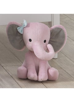 Bedtime Originals Bedtime Originals Twinkle Toes Pink Elephant Plush, Hazel, 1 Count (Pack of 1)  - Image 3