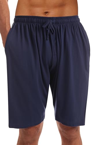 At The Buzzer 14501-Navy-XL At the Buzzer Men's Pajama Shorts / Sleepwear / PJs,Navy,X-Large - Image 1