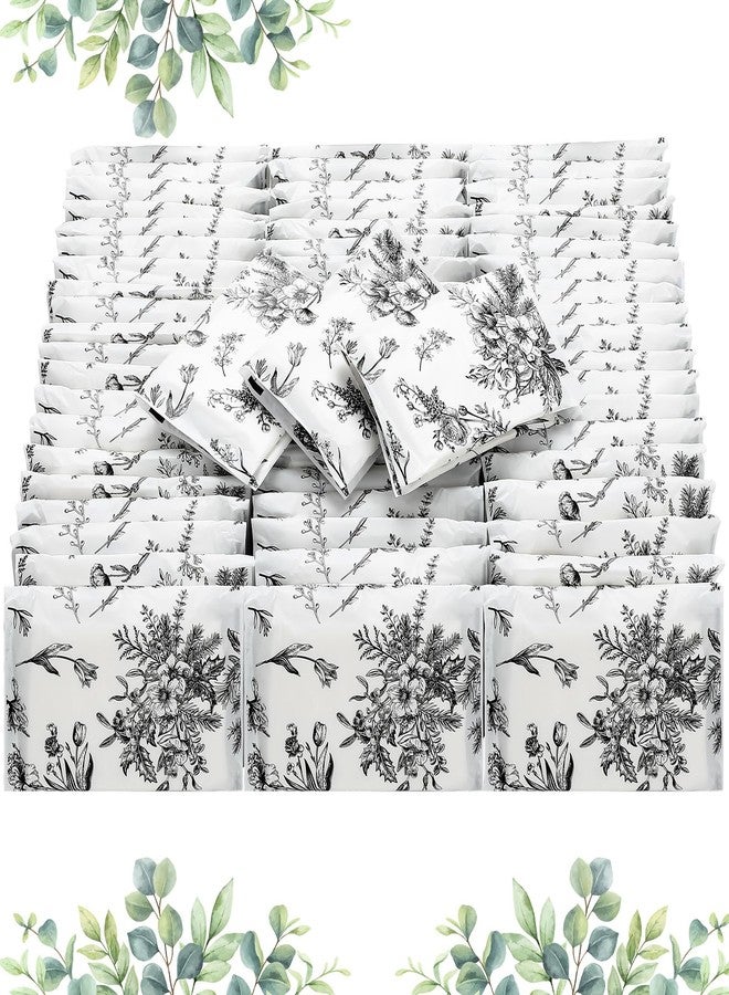 Glenmal 100 Pack Mini Tissue Pack Bulk Pocket Tissues 3 Ply Individual Cleansing Facial Accessories Travel Size for Purse, Car, Guests Baby Shower Wedding Party Favors(Floral) - Image 1