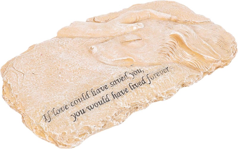 VICASKY Angel Dog Tribute Statue Resin PET Memorial Headstone for Dogs Outdoor Garden Decoration PET Grave Marker Remembrance - Image 1