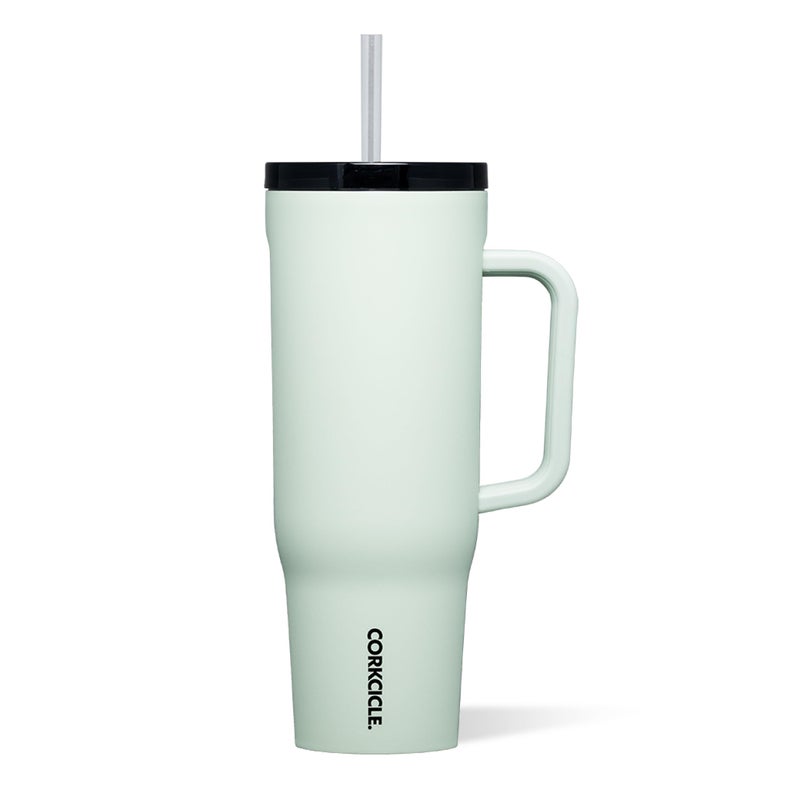 Corkcicle Cruiser Insulated Tumbler Keeps Drinks Cold 20 Hours TripleInsulated Stainless Steel SpillProof Lid Summer Drinkware Gift Keeps Drinks Ice Cold 40 oz Sage Mist - Image 2